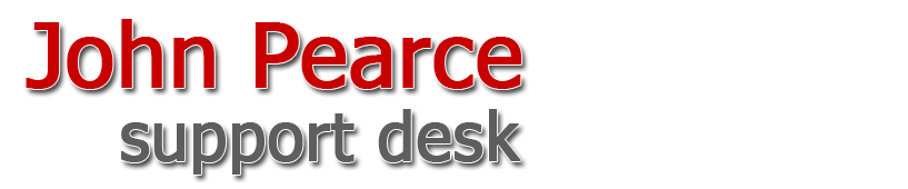 John Pearce Support Desk